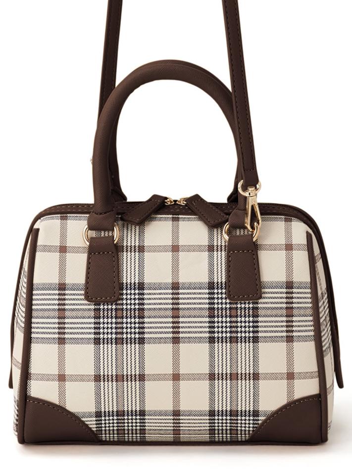 GRL(グレイル)の「2Wayチェック柄レザーショルダーバッグ」 - PARTE