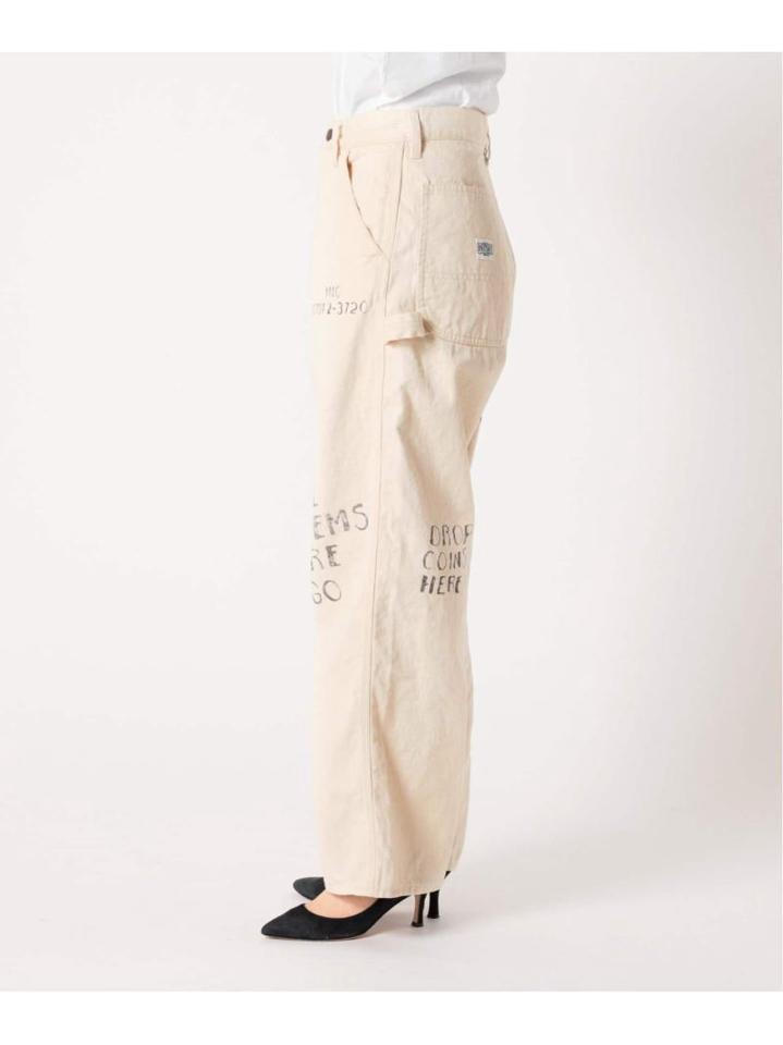PAYDAY ペイデイ　別注PAINTパンツ　白デニム ペイデイ ペイントパンツ FRAMeWORK(フレームワーク)の「<<予約>>【PAYDAY /ペイデイ】別注PAINT