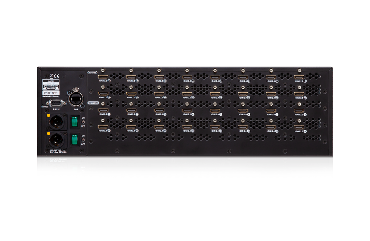 MX2-16x16-HDMI20-R | 4K HDMI Matrix Switcher