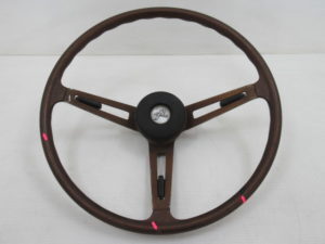 パーツ博物館」日産 スカイライン ハコスカ 純正 ウッドステアリング