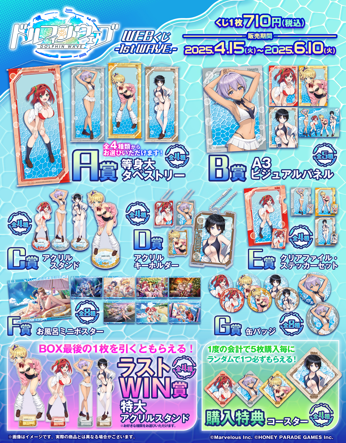 ドルフィンウェーブWEBくじ-1st WAVE.- | WEBくじ