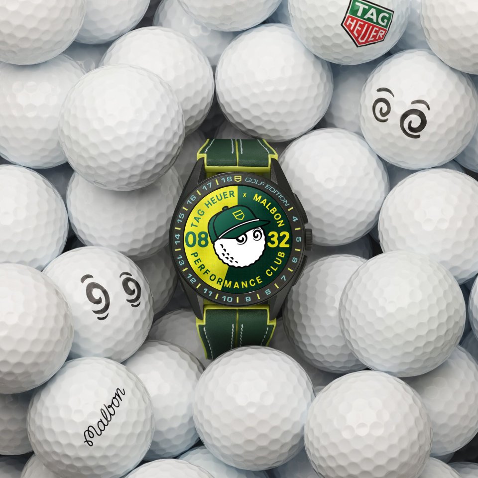 タグ・ホイヤーとMALBON GOLFの豪華なコラボレーション～TAG HEUER