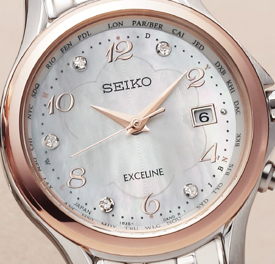 セイコー ドルチェ＆エクセリーヌより、永く愛用しやすい薄型ソーラー