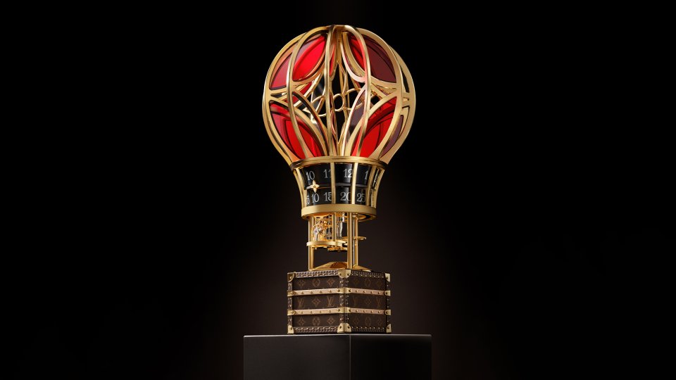 ルイ・ヴィトンからのタイム・オブジェ「 Montgolfière Aéro」～わずか
