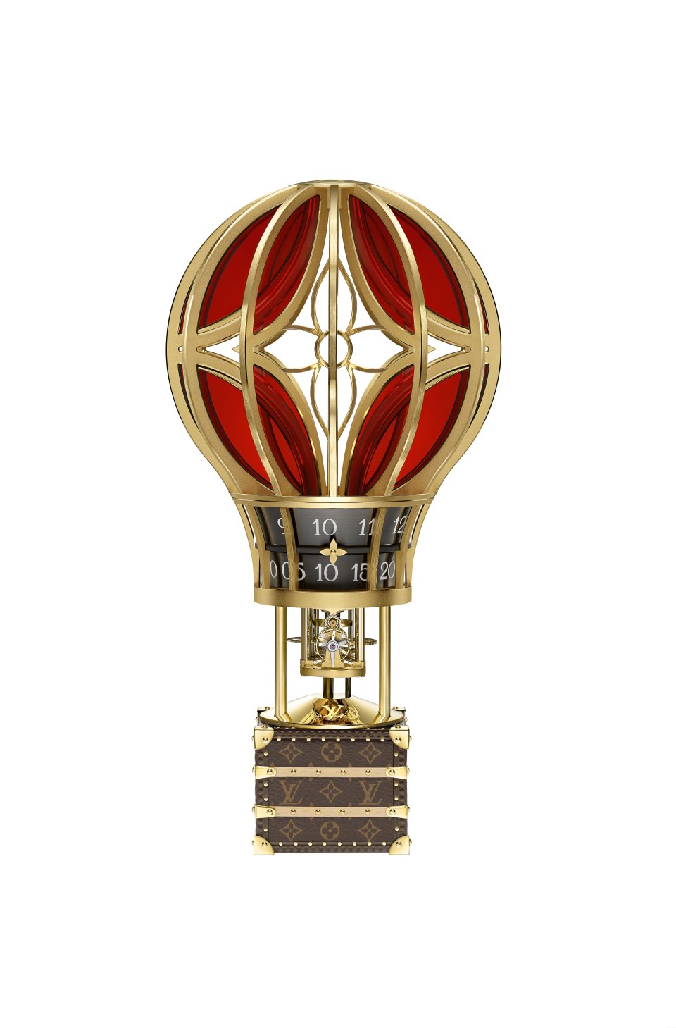 ルイ・ヴィトンからのタイム・オブジェ「 Montgolfière Aéro」～わずか