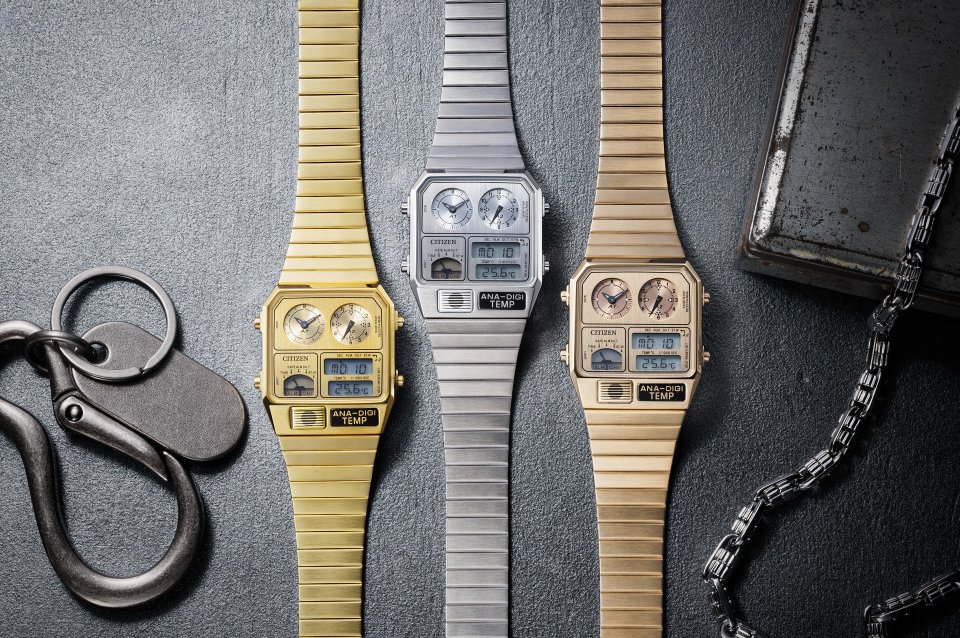 シチズンコレクション』よりアナデジテンプの限定モデルが登場～男