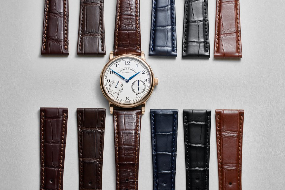 A.ランゲ＆ゾーネが、特別にセレクトしたジャン・ルソーのストラップを