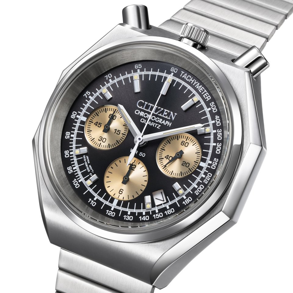 シチズン「ツノクロノ」の ”もう一つの形” 、多角形モデルを現代的に