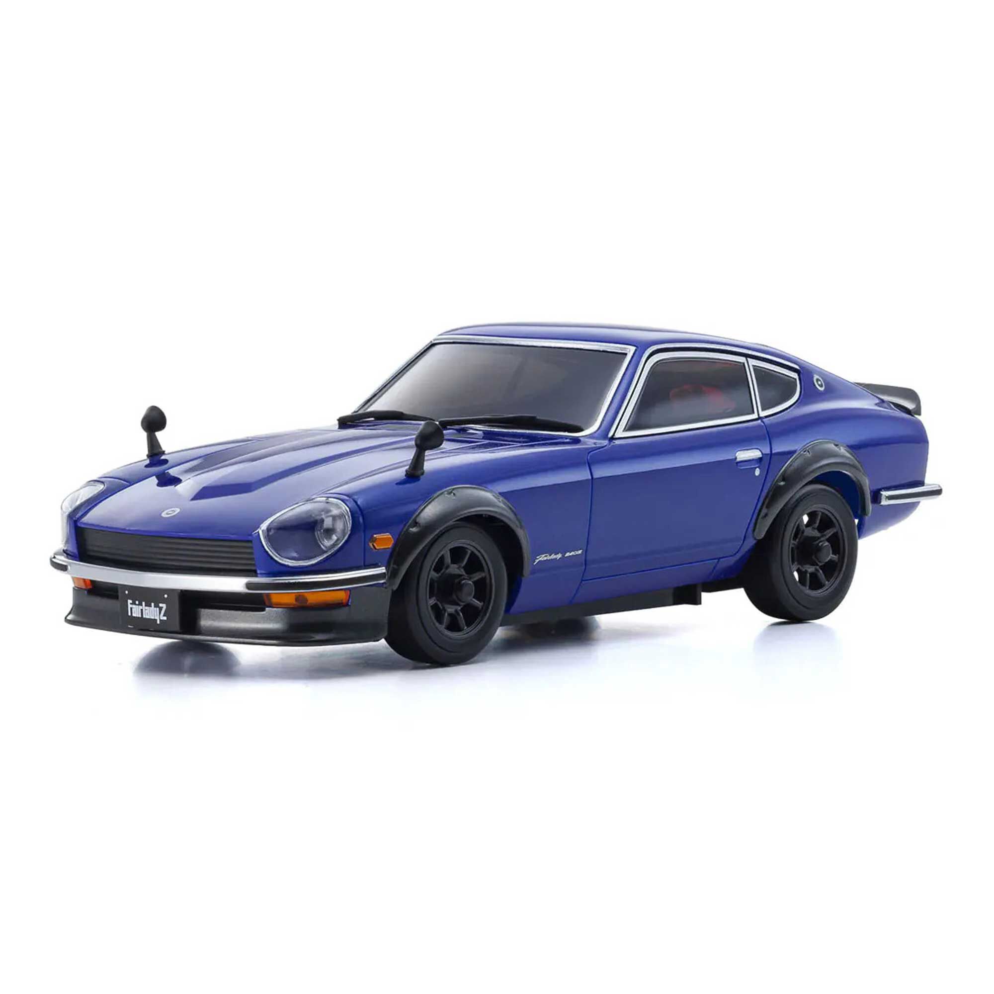 Kyosho 1/28 Nissan Fairlady 240Z-L Mini-Z AWD RTR, Metallic Blue