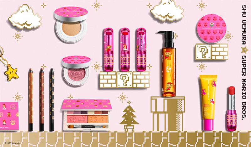 シュウ ウエムラ×スーパーマリオブラザーズ』コラボコレクション発売