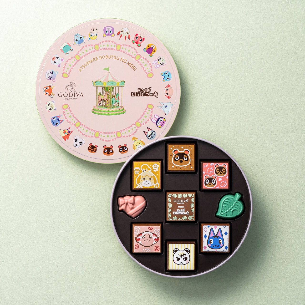 ゴディバ meets あつまれ どうぶつの森」コレクション本日より発売