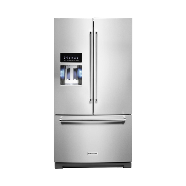 KitchenAid 27 cu. ft. French Door Refrigerator in PrintShield