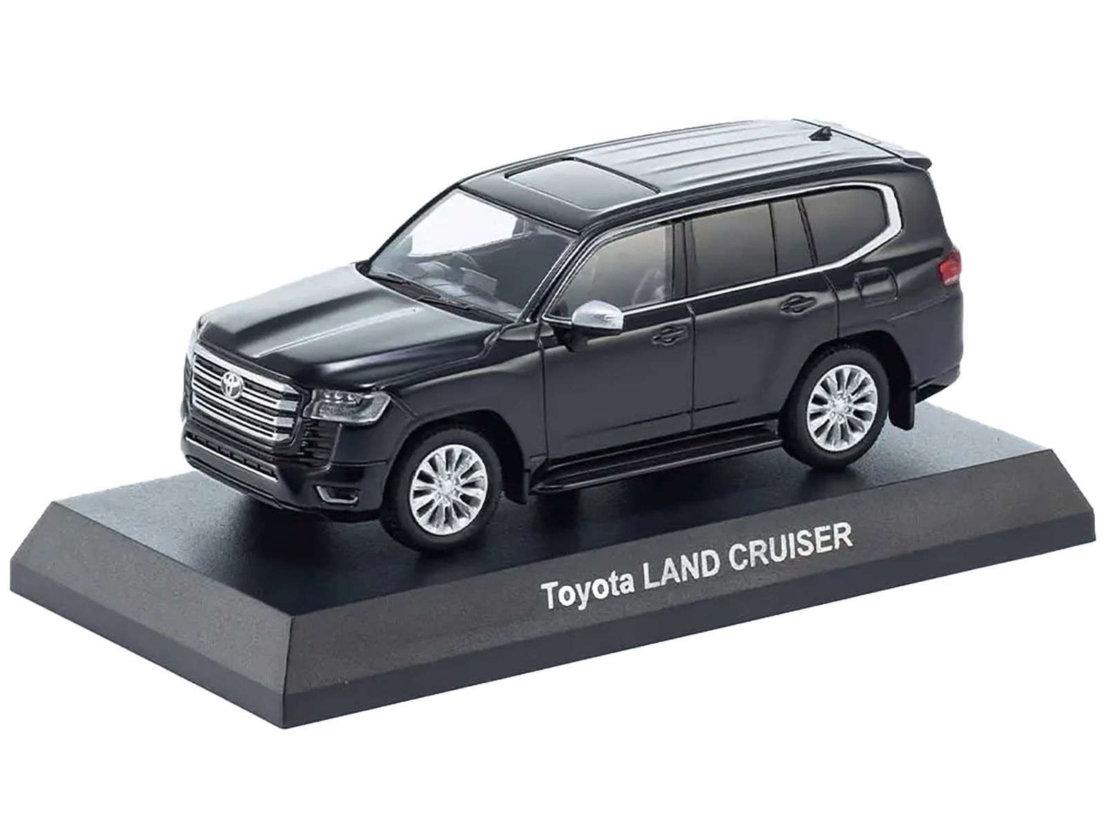 Toyota Land Cruiser ZX RHD (Right Hand Drive) Black with Mini Book