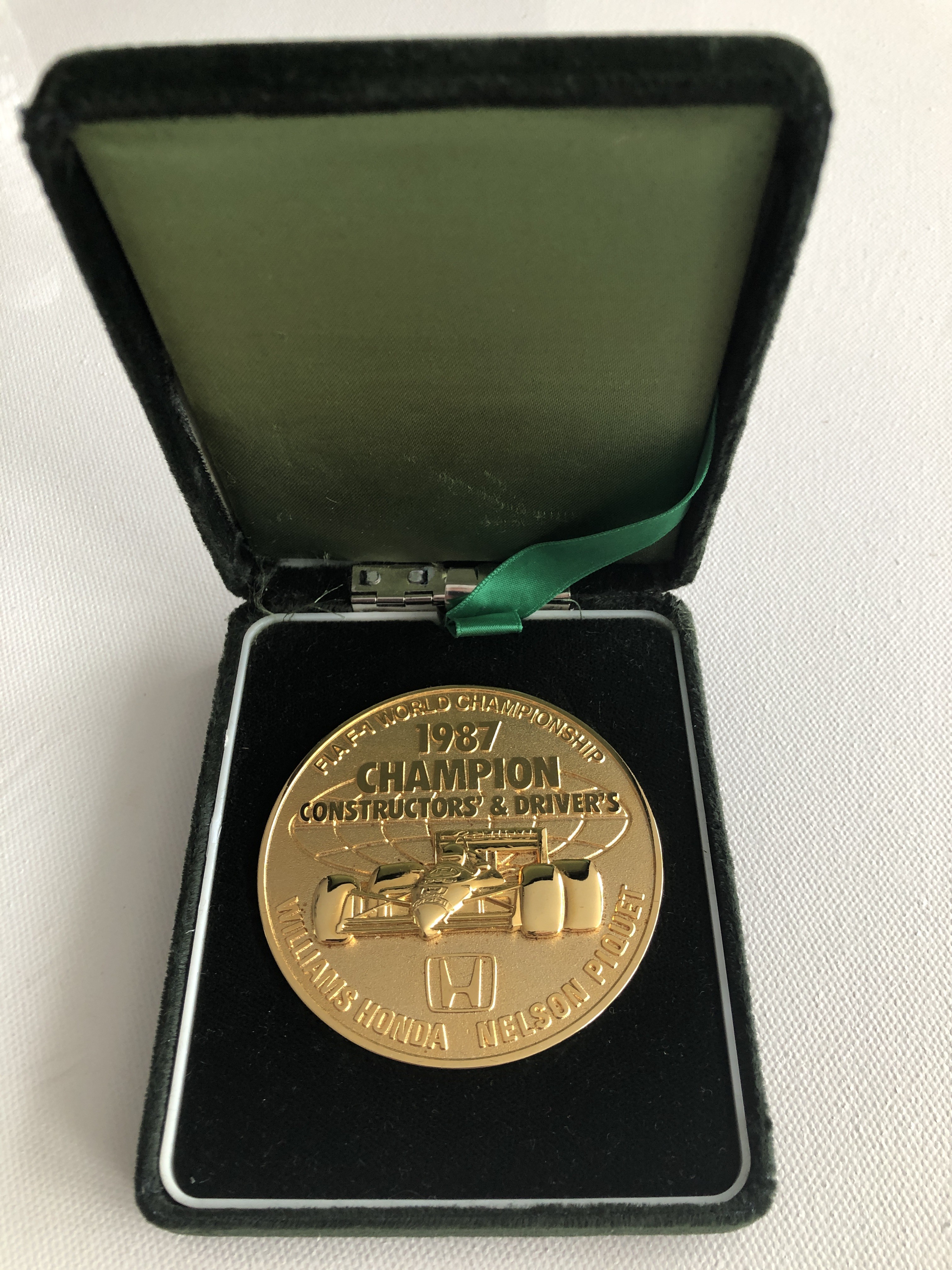 Nelson Piquet / Williams Honda - Constructors and Driver