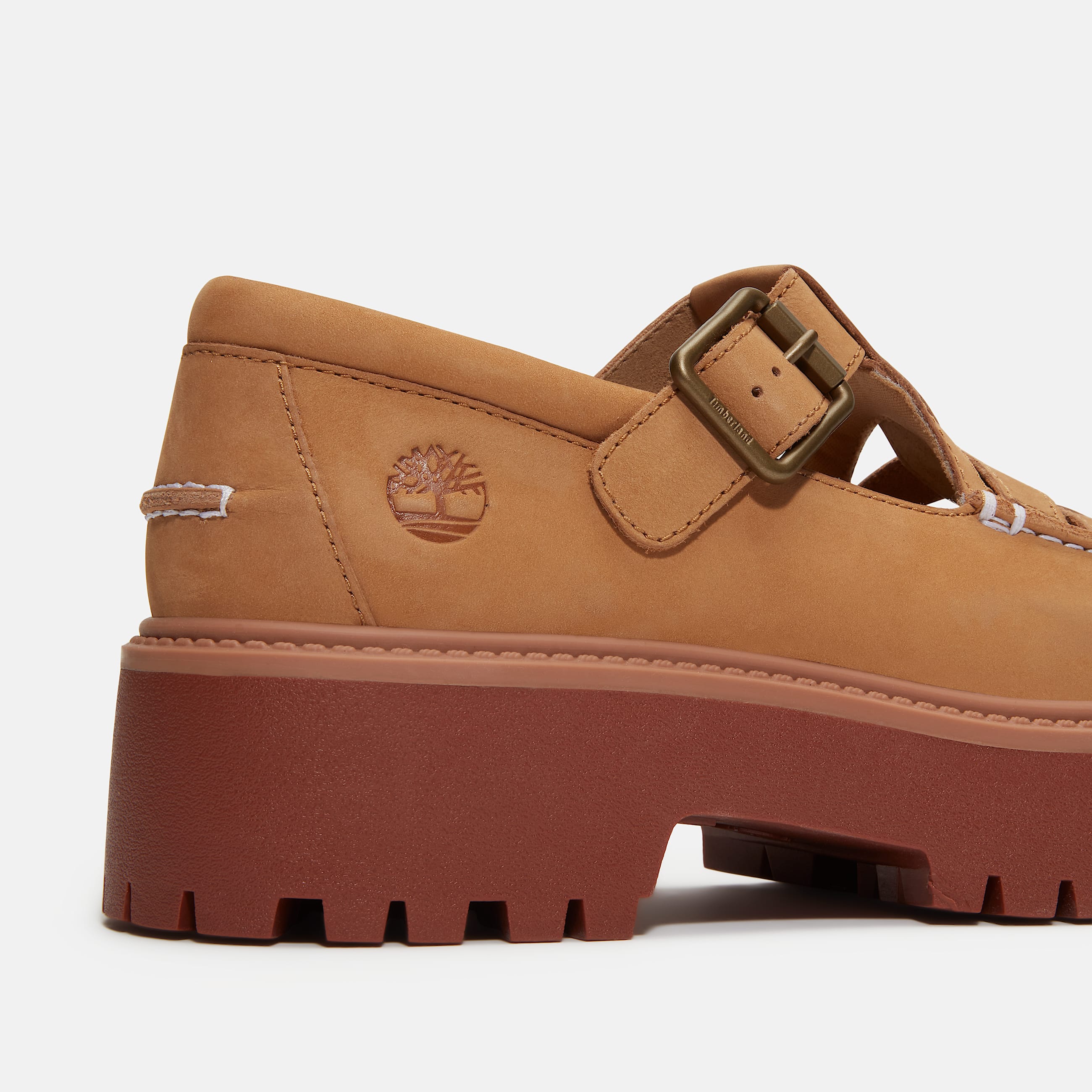 Women's Stone Street Platform Buckle Shoe