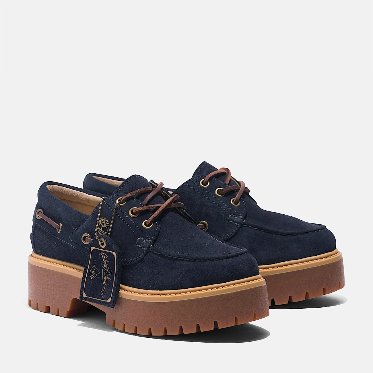 Women's Timberland® C.F. Stead™ Indigo Suede Stone Street Platform