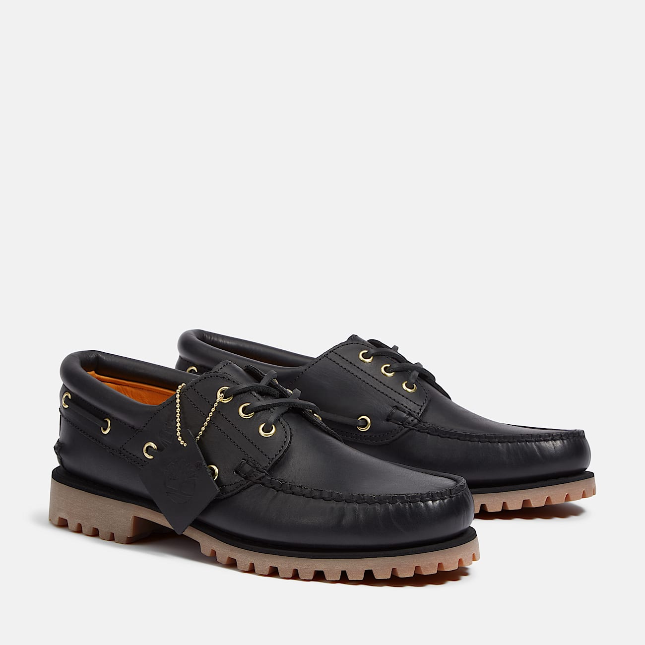 Men's Timberland® Authentic 3-Eye Lug Handsewn Boat Shoe