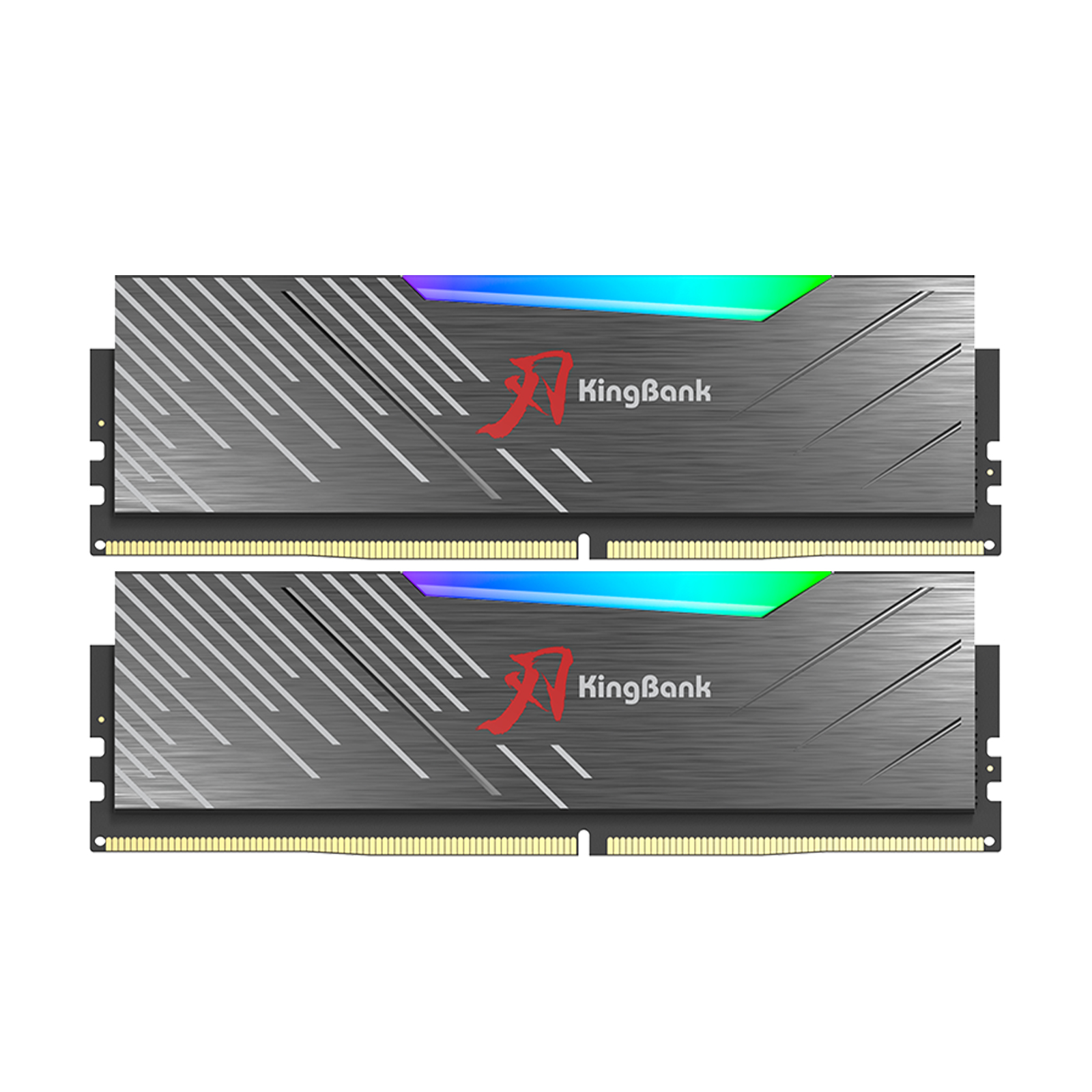 Kingbank DDR5 6000MHz 32GB (2X16GB) M Hynix CL30 Black RGB XMP