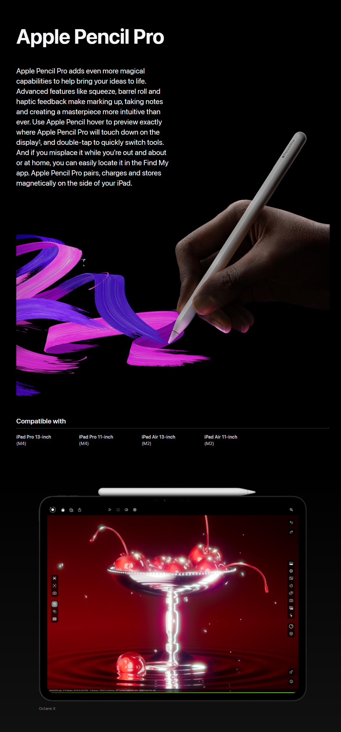 Apple Pencil Pro (MX2D3ZA/A) - Umart.com.au