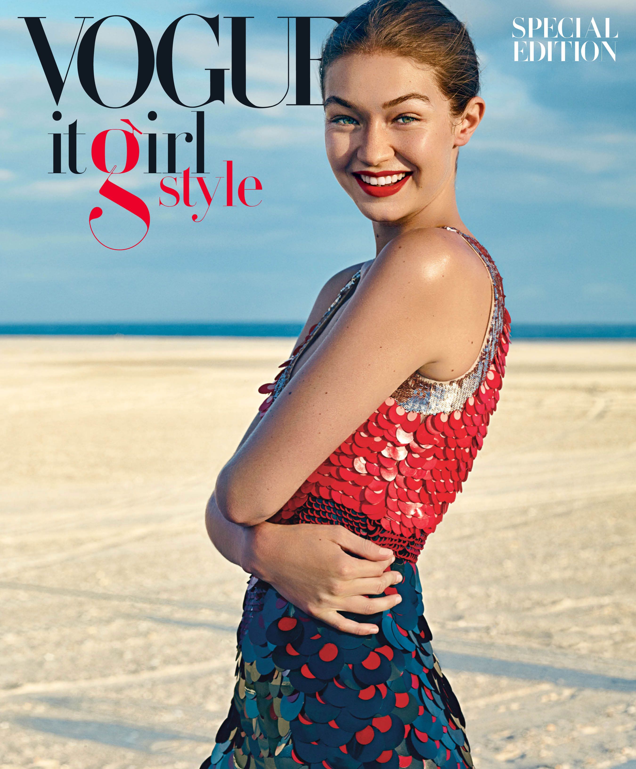 Vogue it girl style Gigi Hadid ジジハディッド Gigi Hadid Is the
