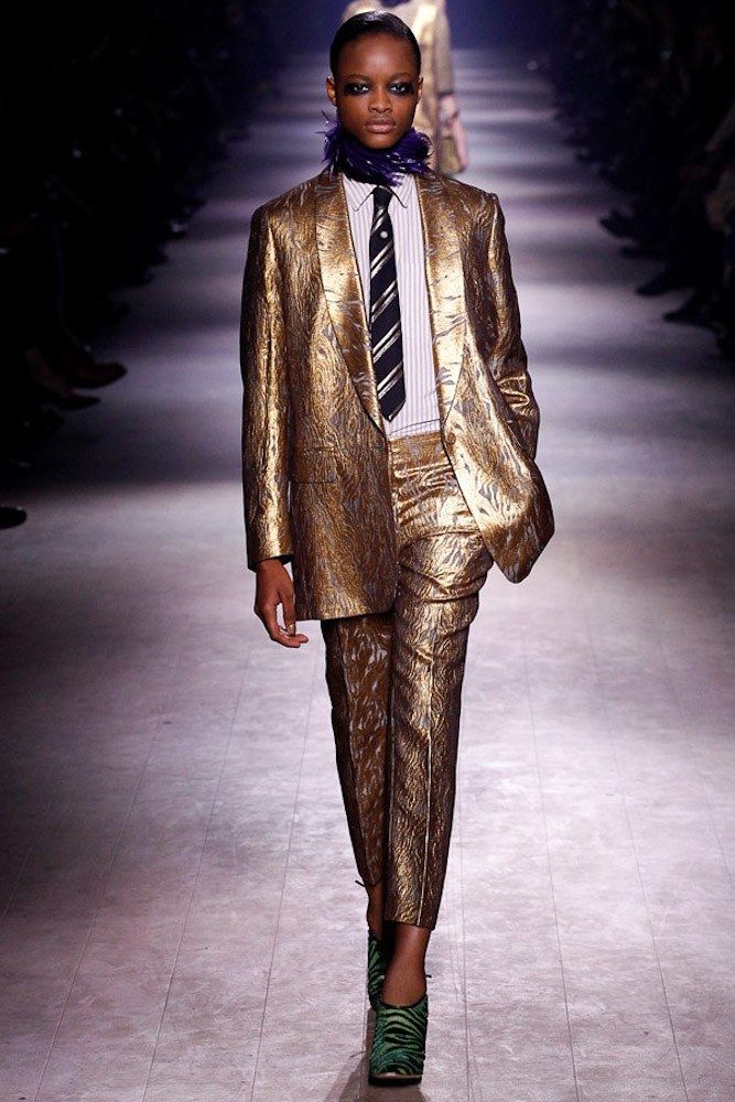 Leopard Prints Rule Dries Van Noten's Fall 2016 Collection | Vogue