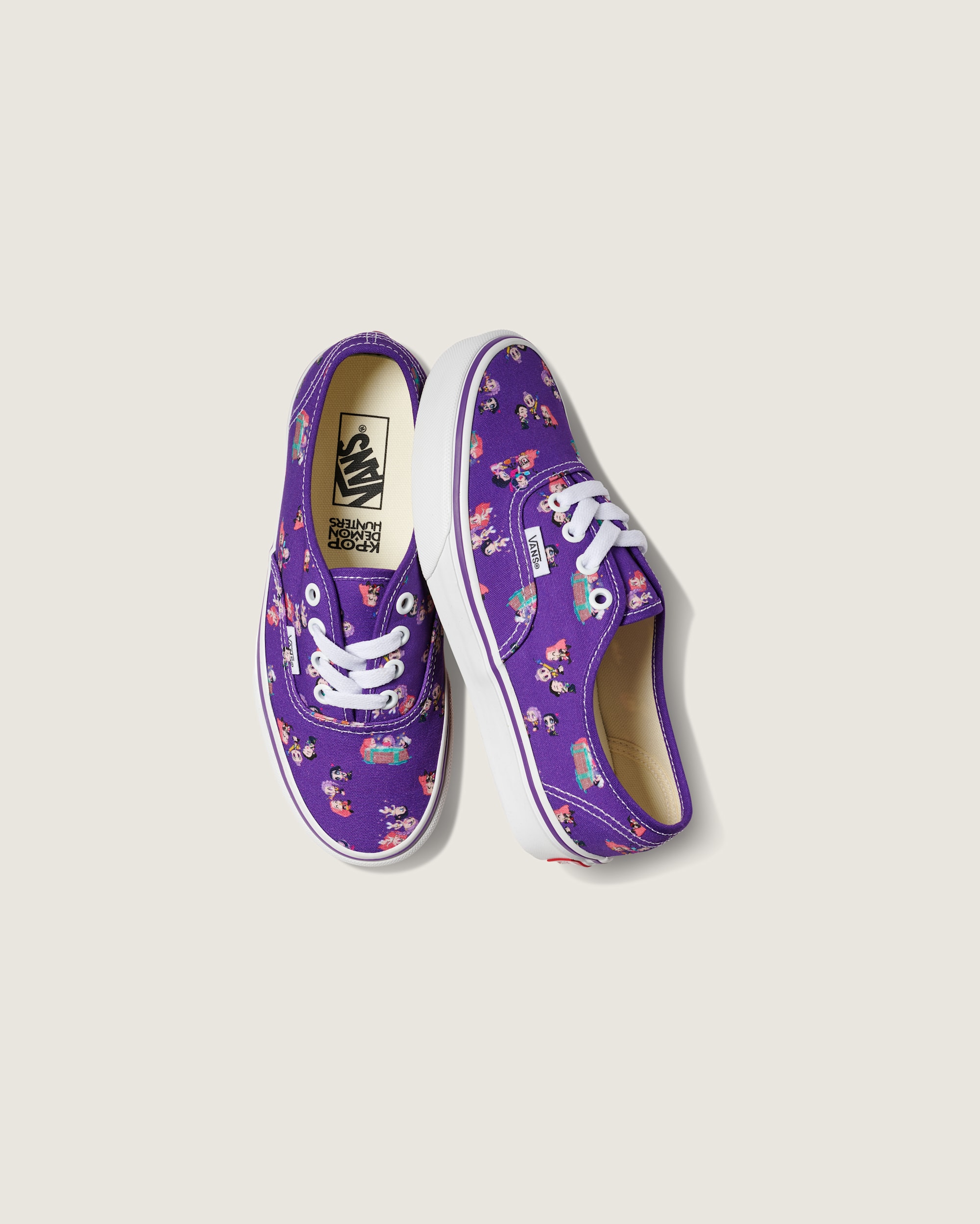KPop Demon Hunters x Vans Big Kids Authentic Shoe in Kpop Demon