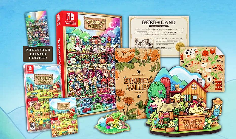 Stardew Valley Collector's Edition for PC and Switch is super cute
