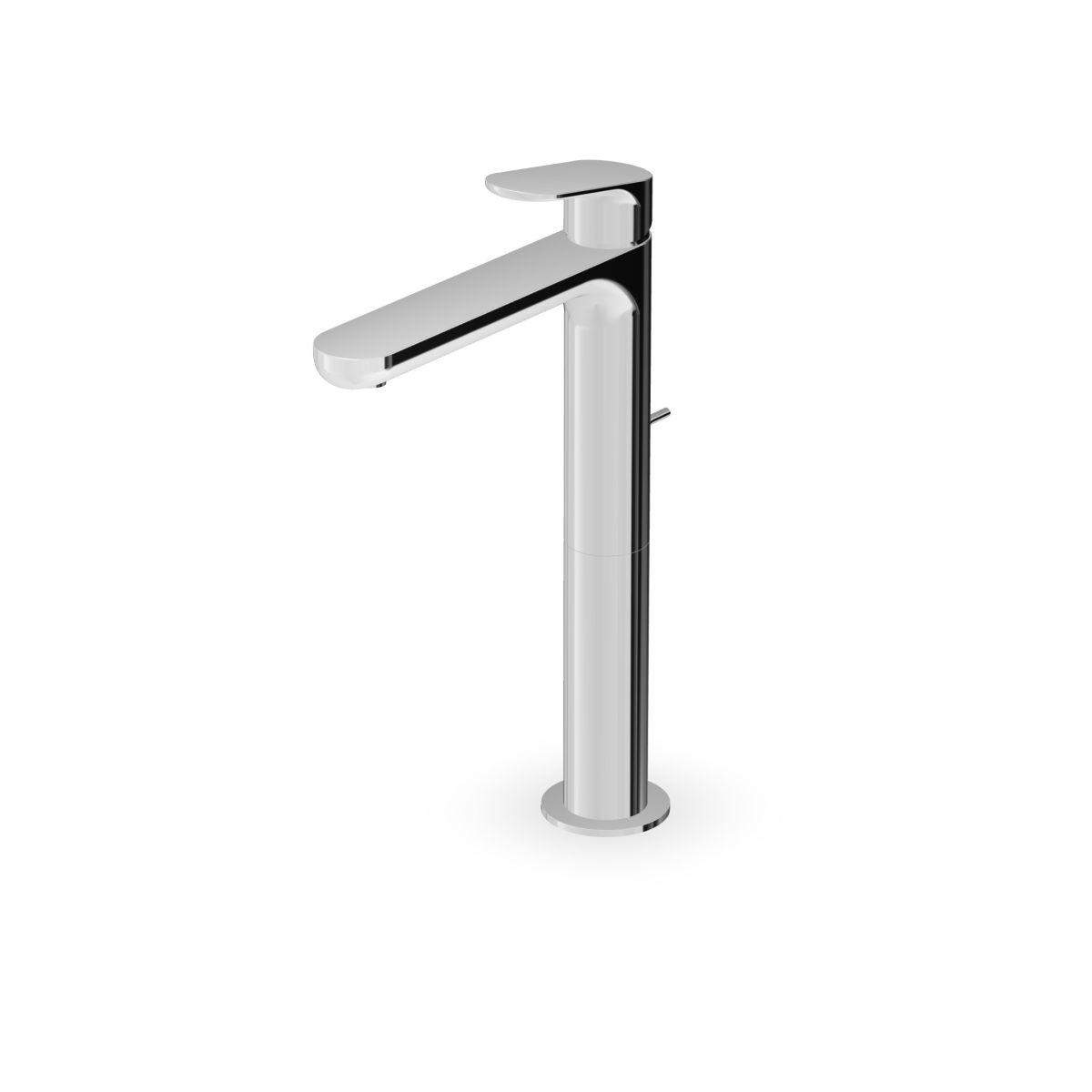 Zucchetti - Single lever basin mixer with high spout.