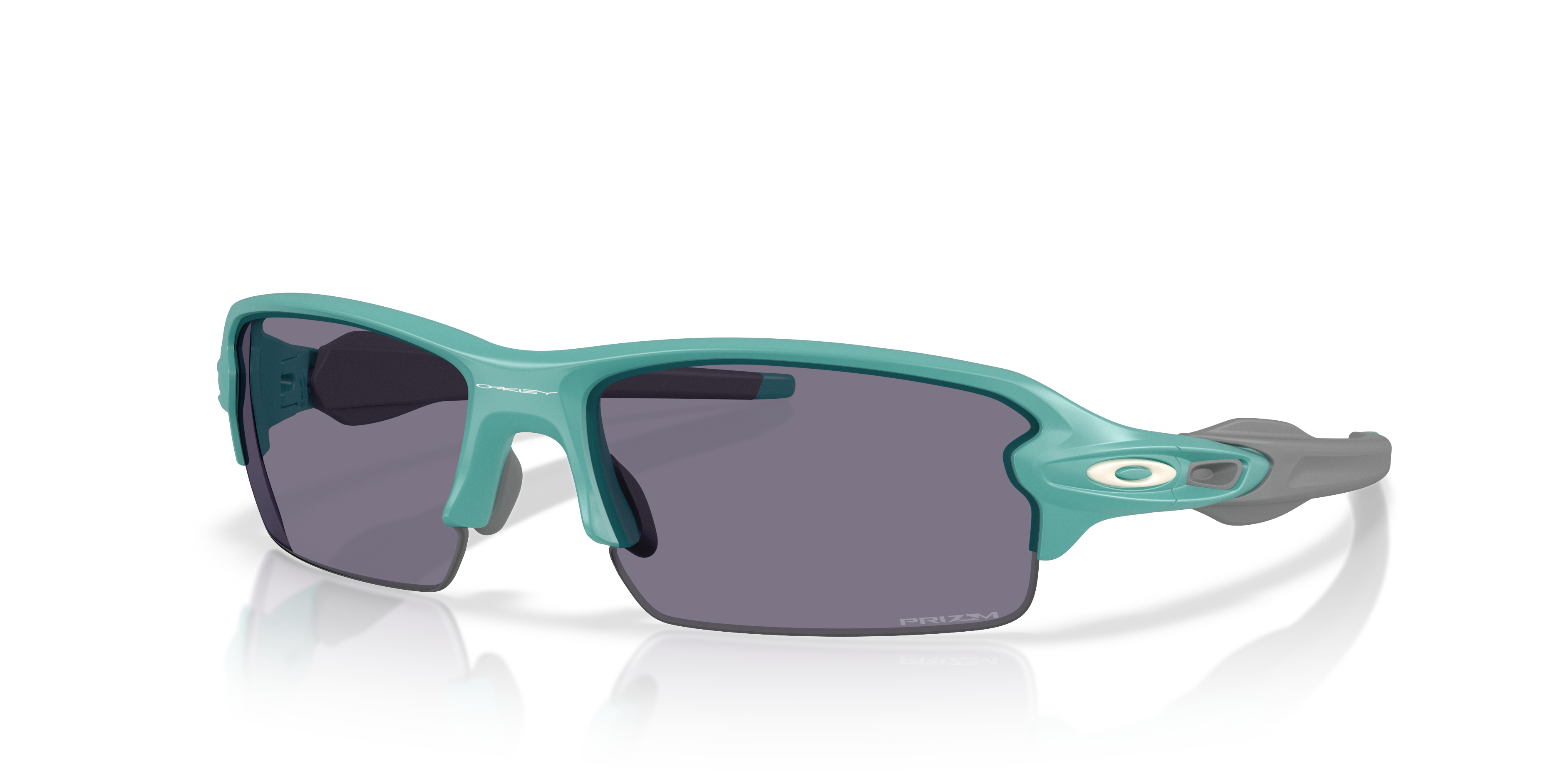 Flak® 2.0 (Low Bridge Fit) Slate Iridium Lenses, Carbon Fiber