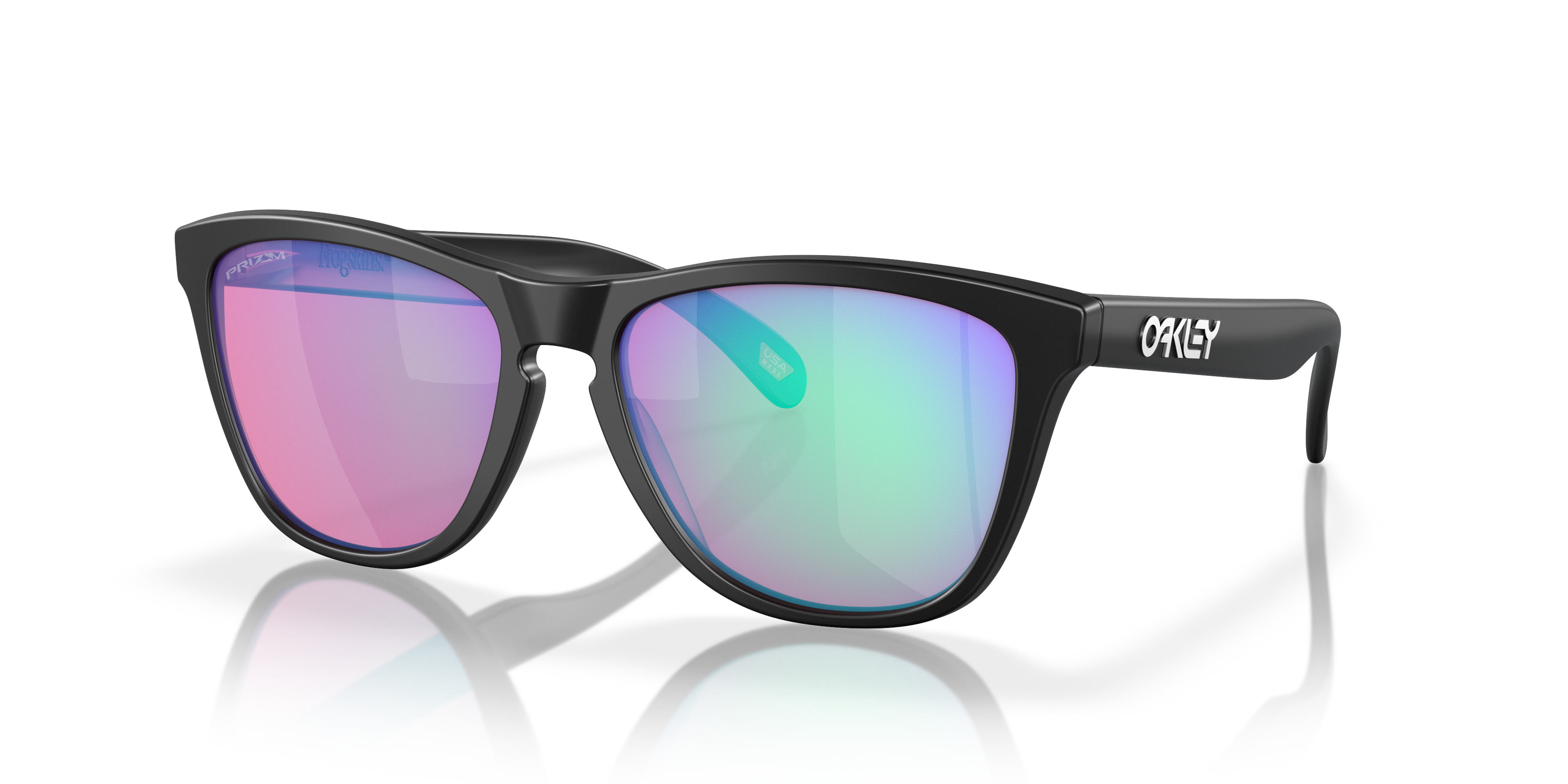 Frogskins™ (Low Bridge Fit) Prizm Black Polarized Matte Black アイ