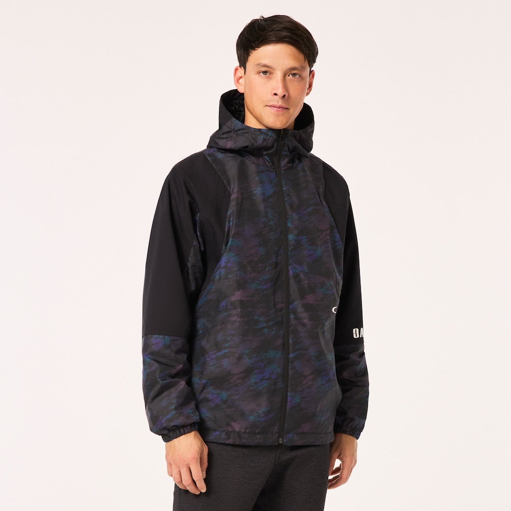 Oakley Enhance Wind Warm Graphic Jacket 13.7 - Black Print