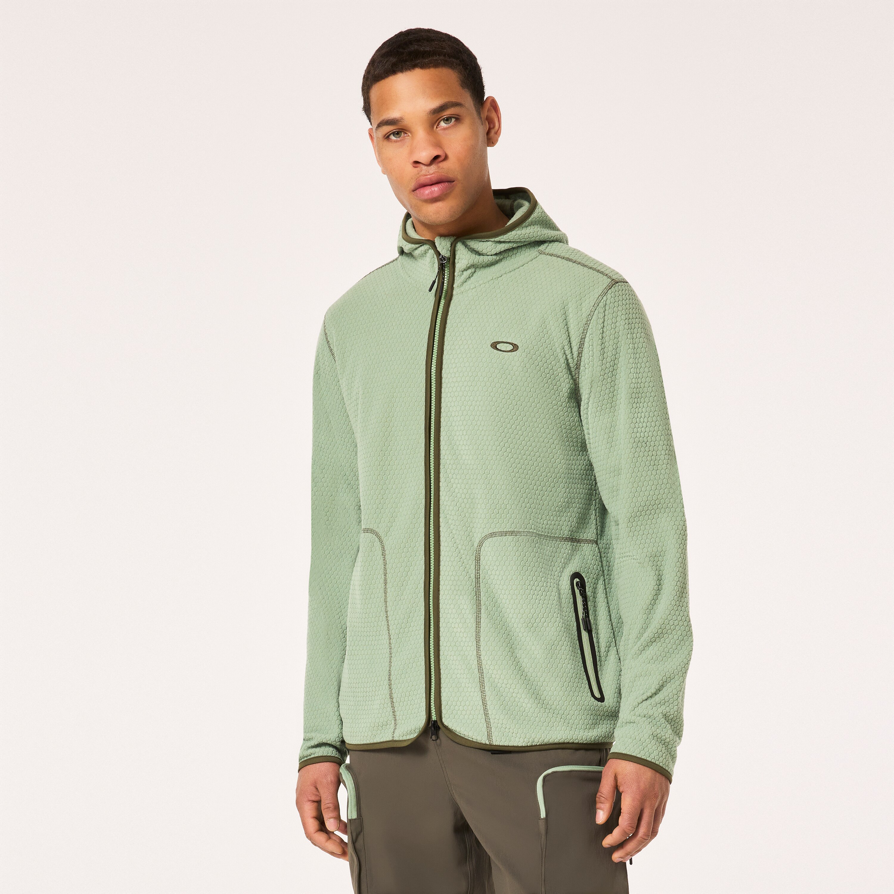 Oakley Latitude Fleece Hoodie - New Jade | Oakley® | Official