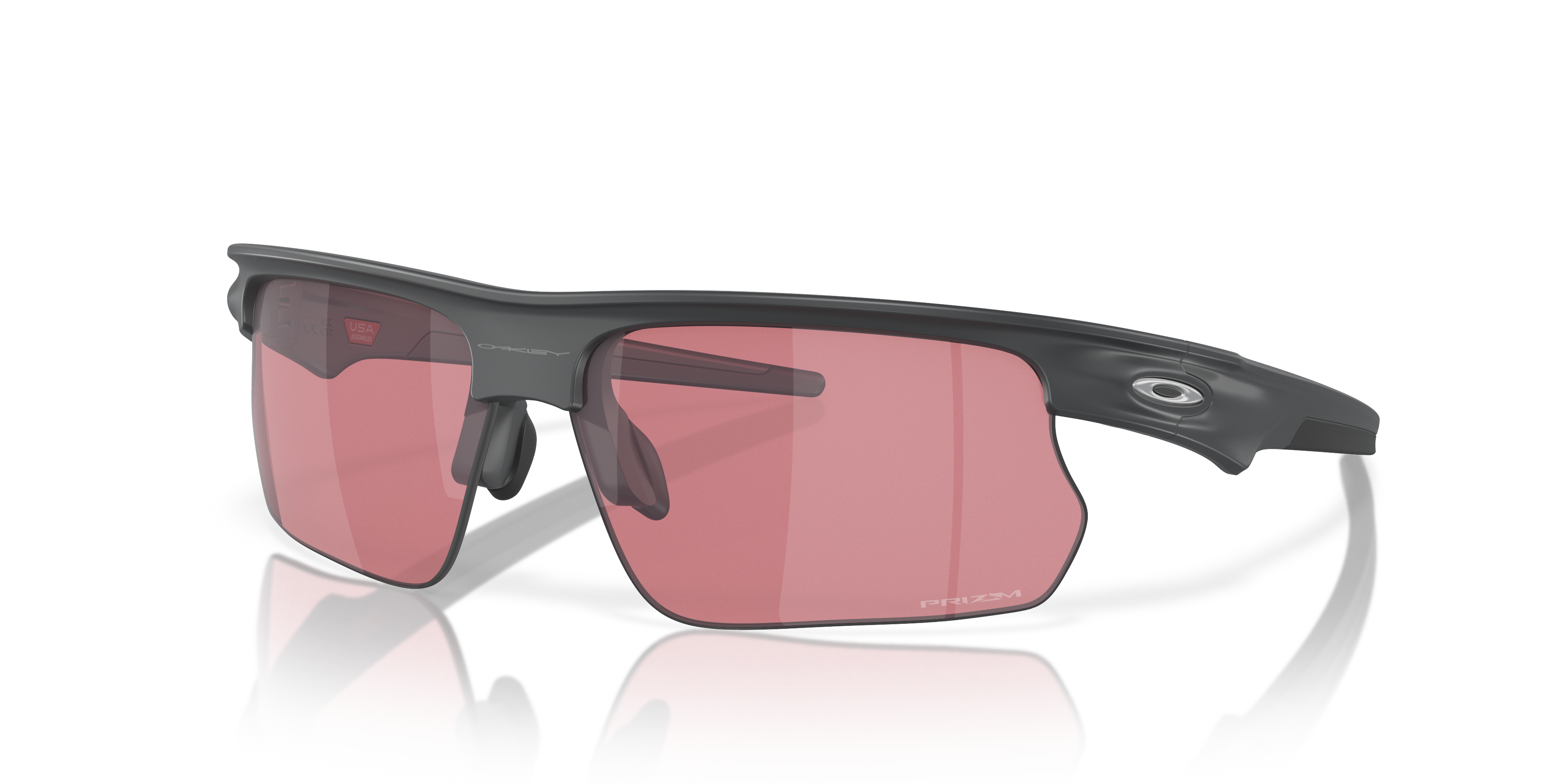 BiSphaera™ Prizm Dark Golf Lenses, Matte Carbon Frame Sunglasses