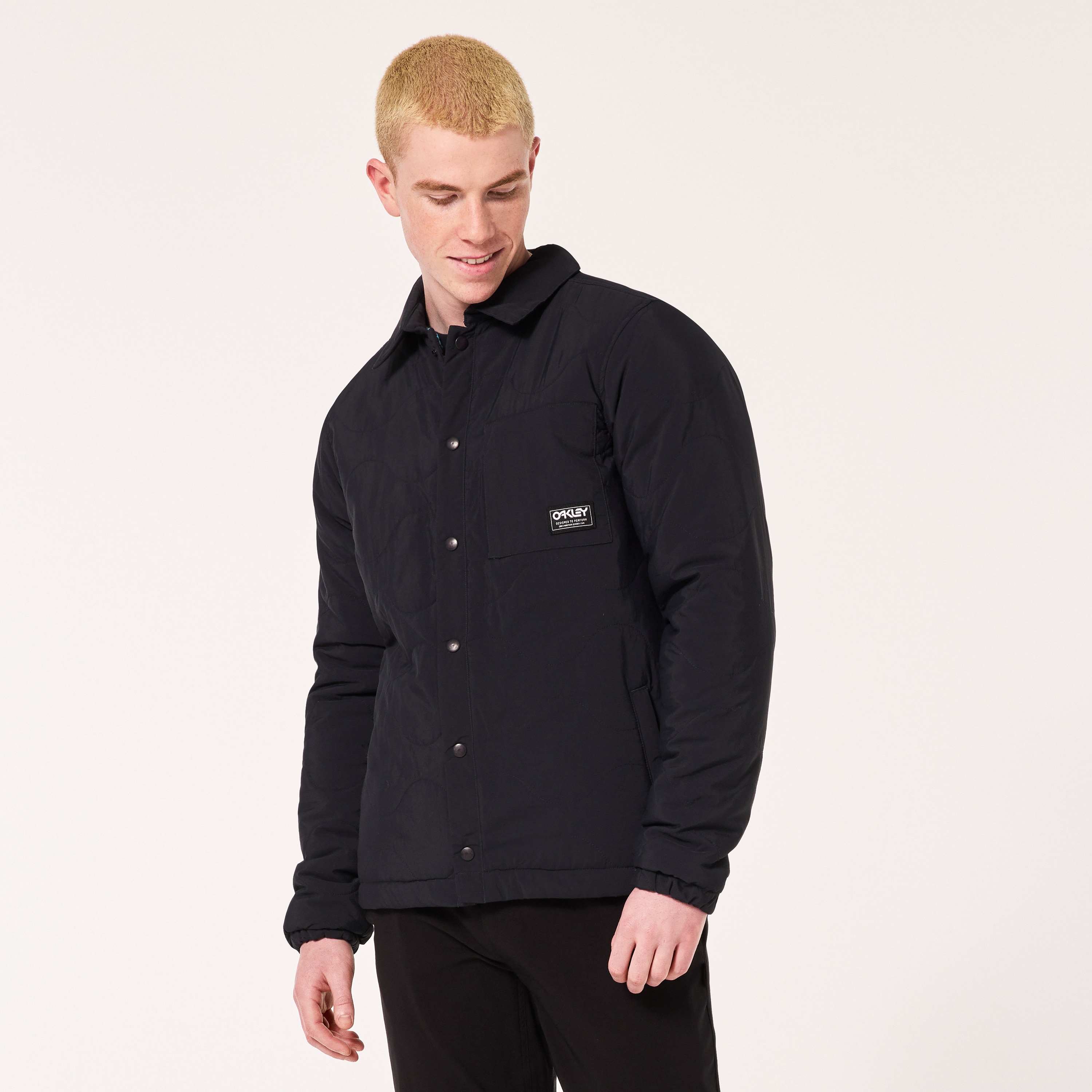 Oakley Quilted Sherpa Jacket - Blackout | Oakley® | Official