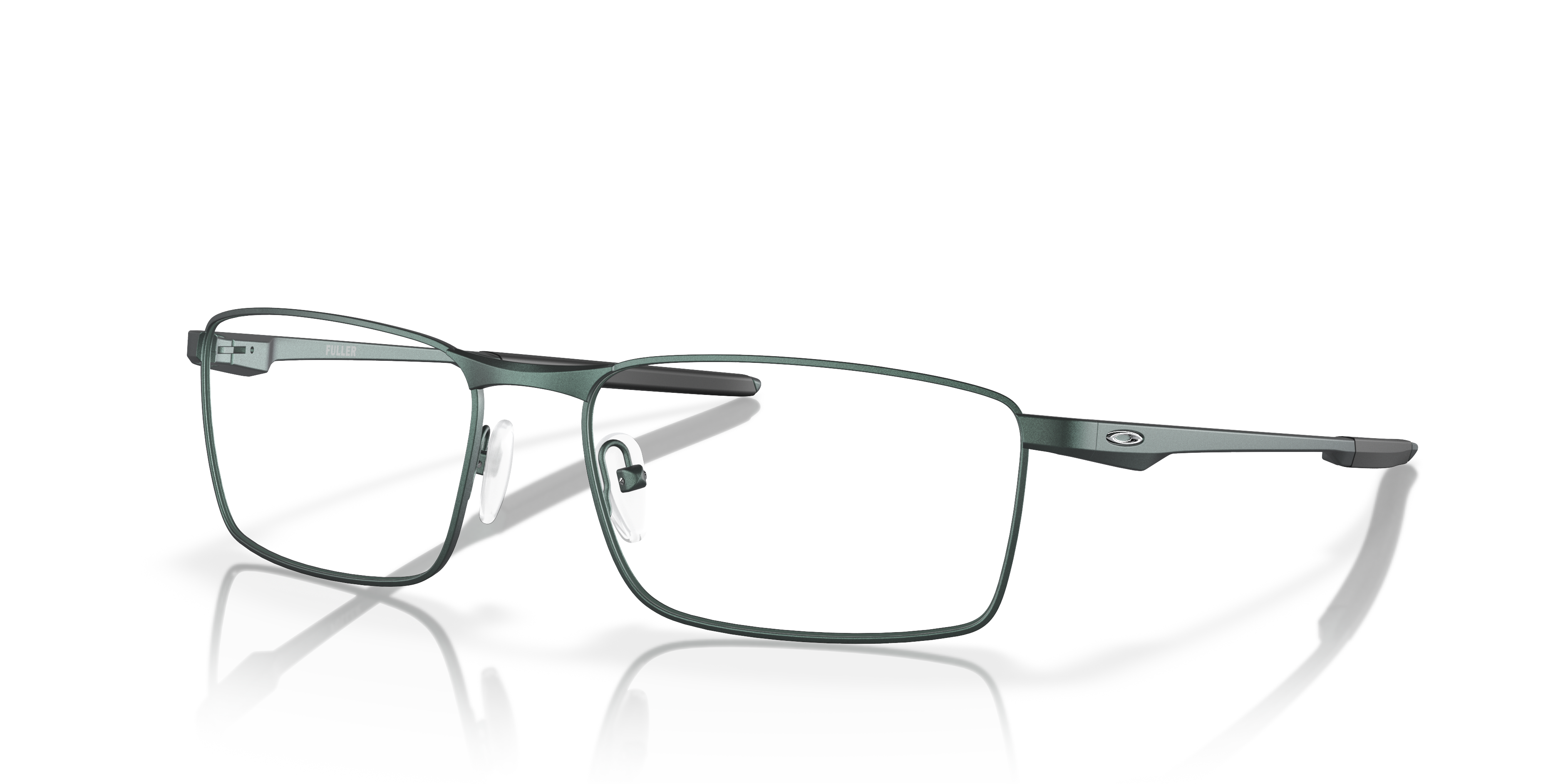 Fuller™ Dark Matte Silver/Blue Colorshift Eyeglasses | Oakley
