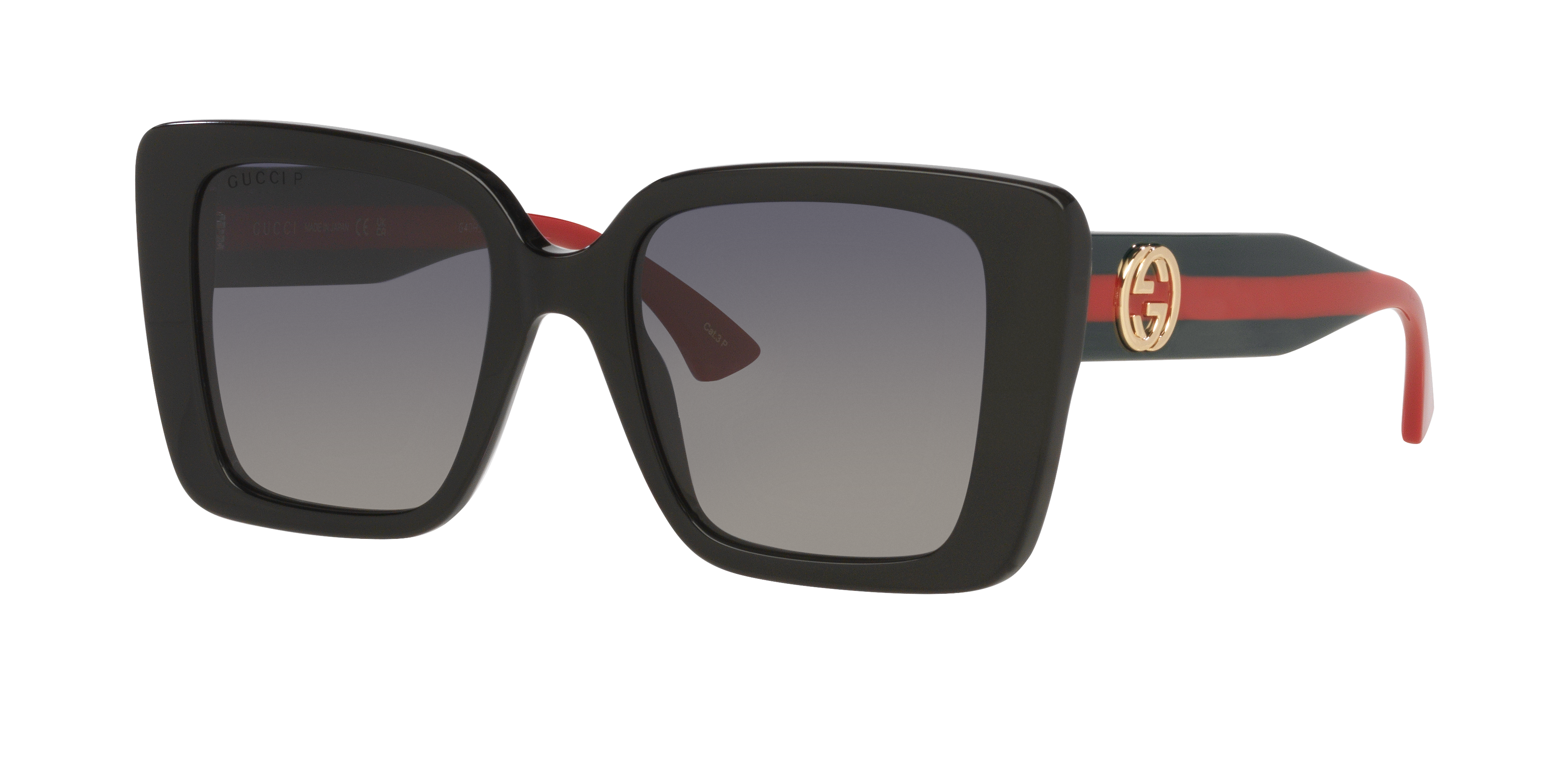 Gucci GG1861S M (53 - 20) with Grey lenses and Black frame