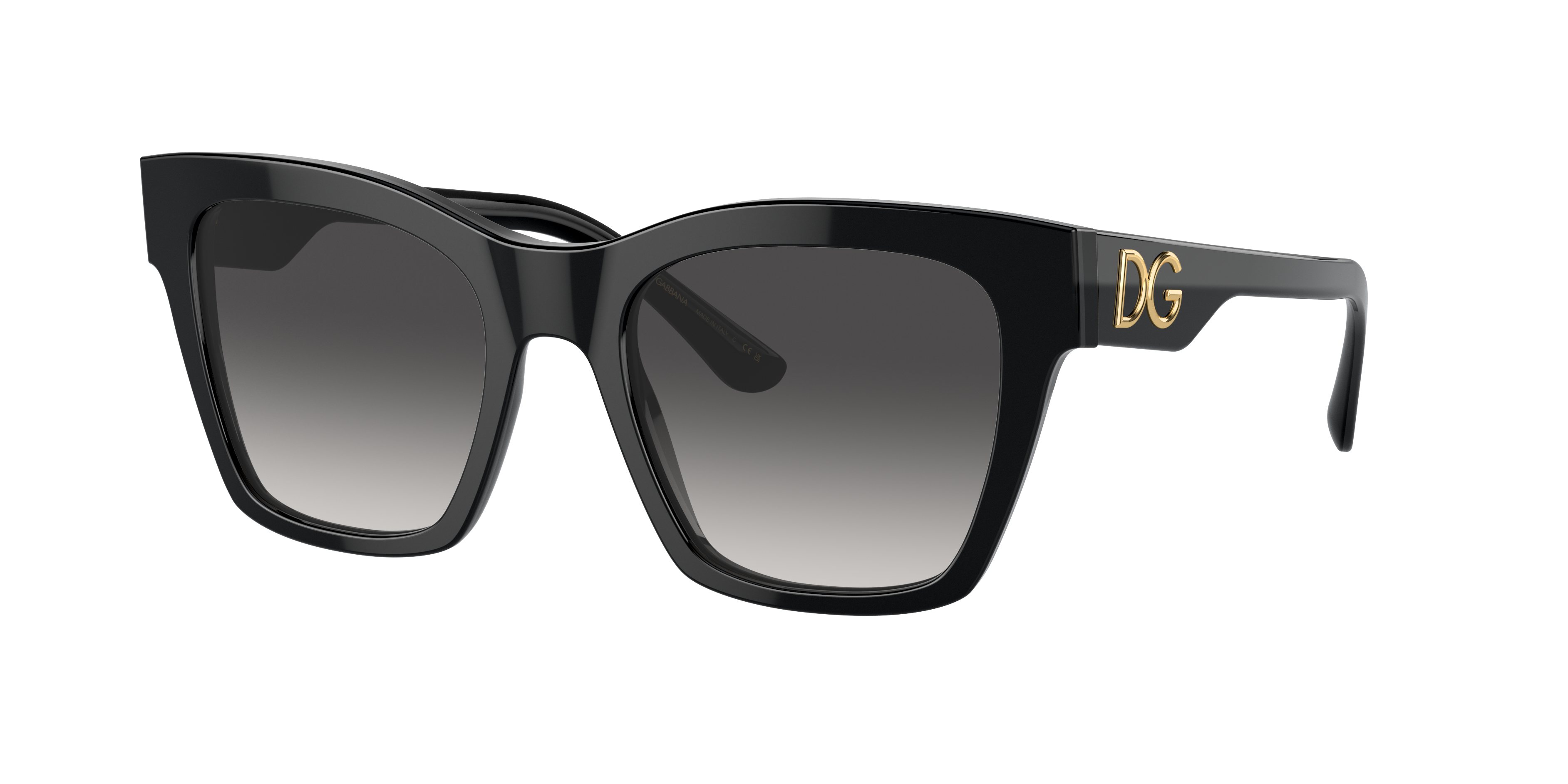 Dolce&Gabbana DG4384 L (53 - 20) with Grey lenses and Black frame