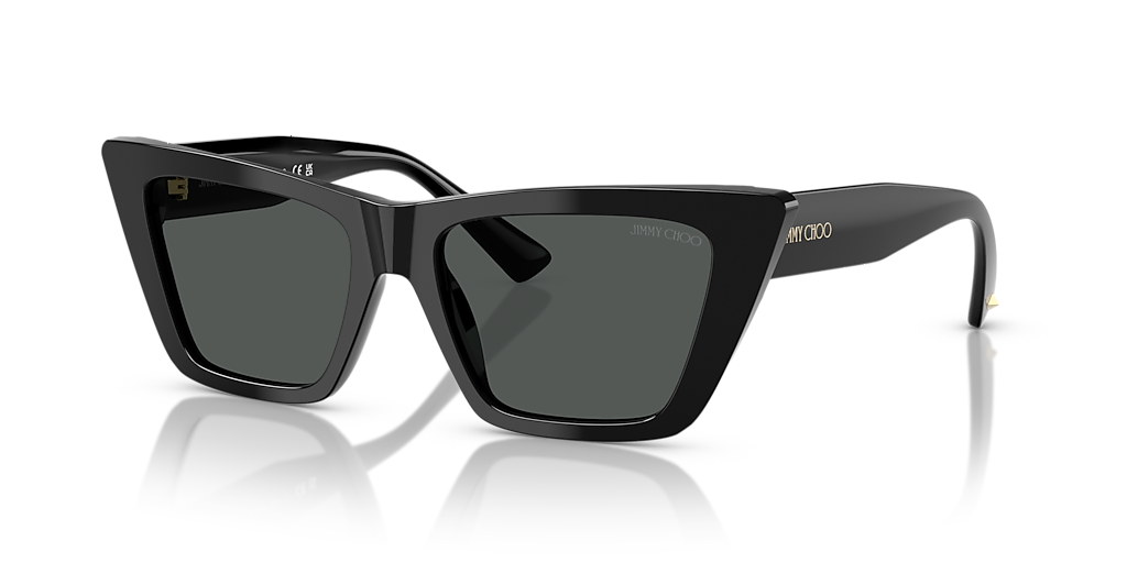 Jimmy Choo JC5028 XS (53 - 17) with Grey lenses and Black frame