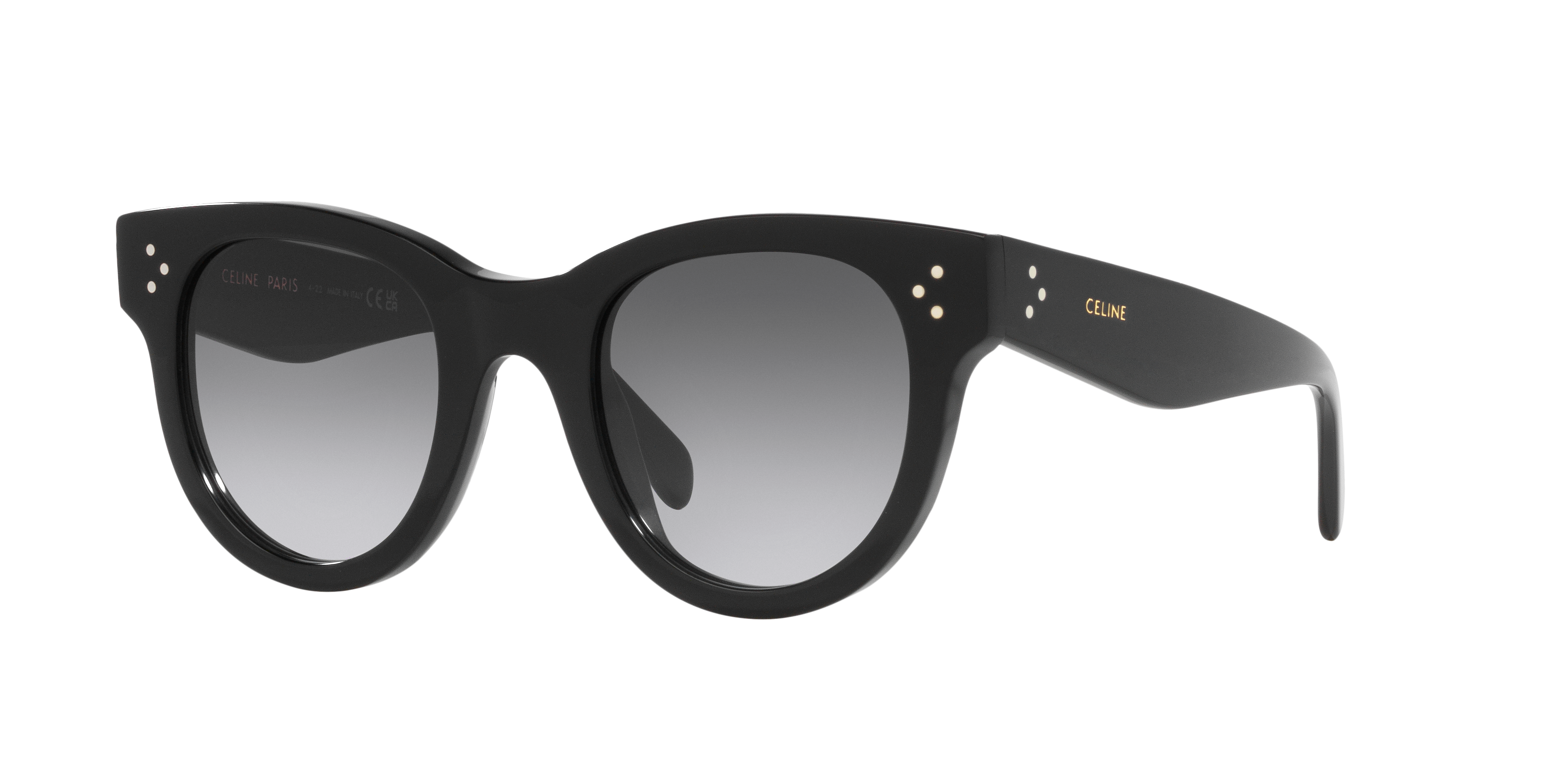 Celine CL4003IN XXS (48 - 23) with Grey lenses and Black frame