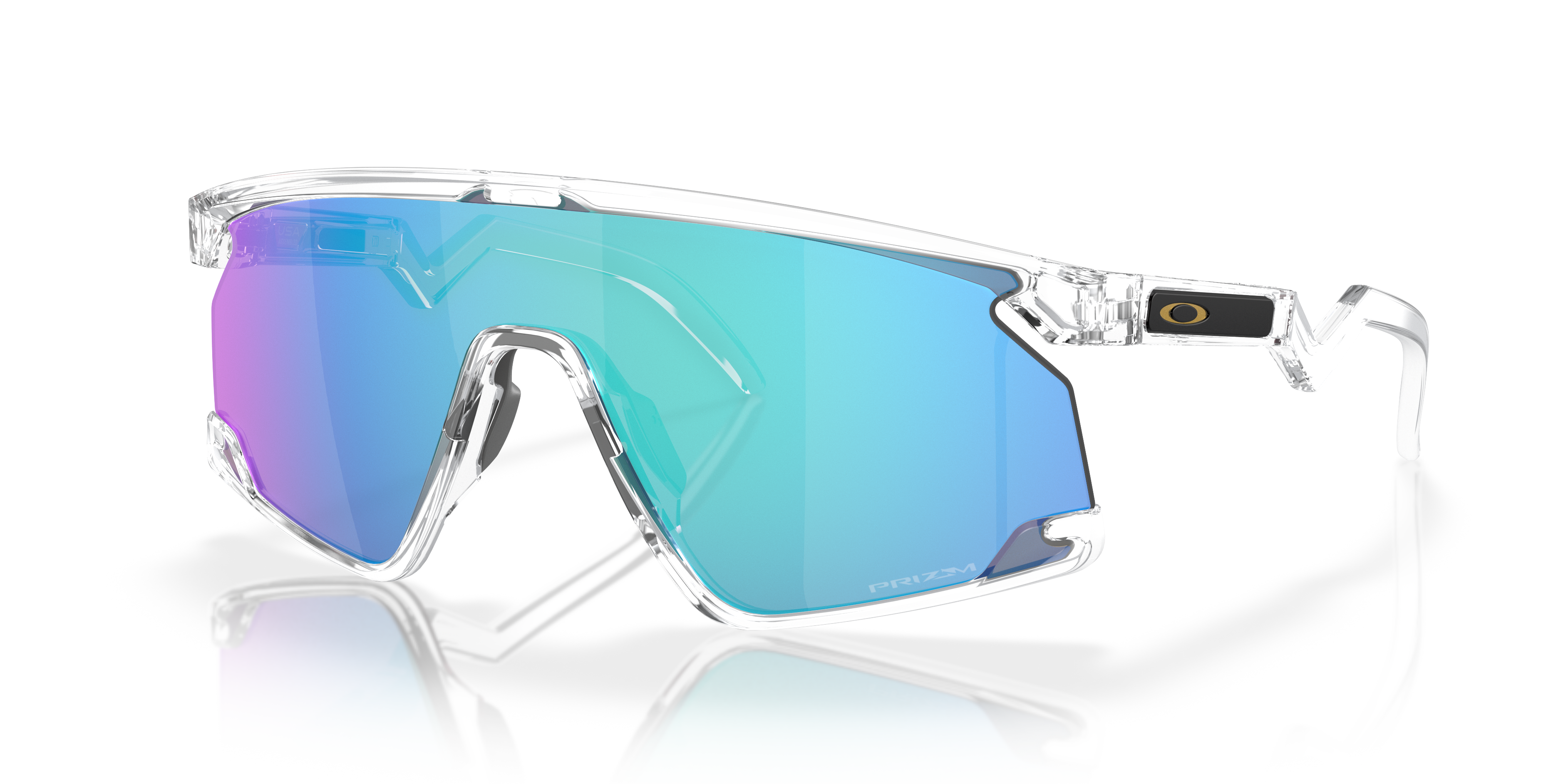Oakley OO9280 BXTR L (39 - 139) with Blue lenses and Transparent