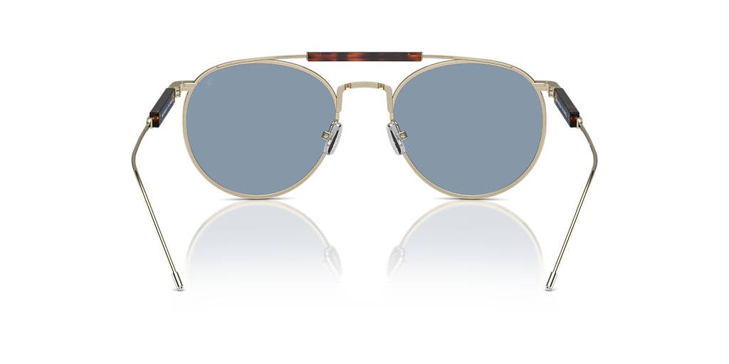 Brunello Cucinelli BC2004ST S (52 - 19) with Blue lenses and Gold