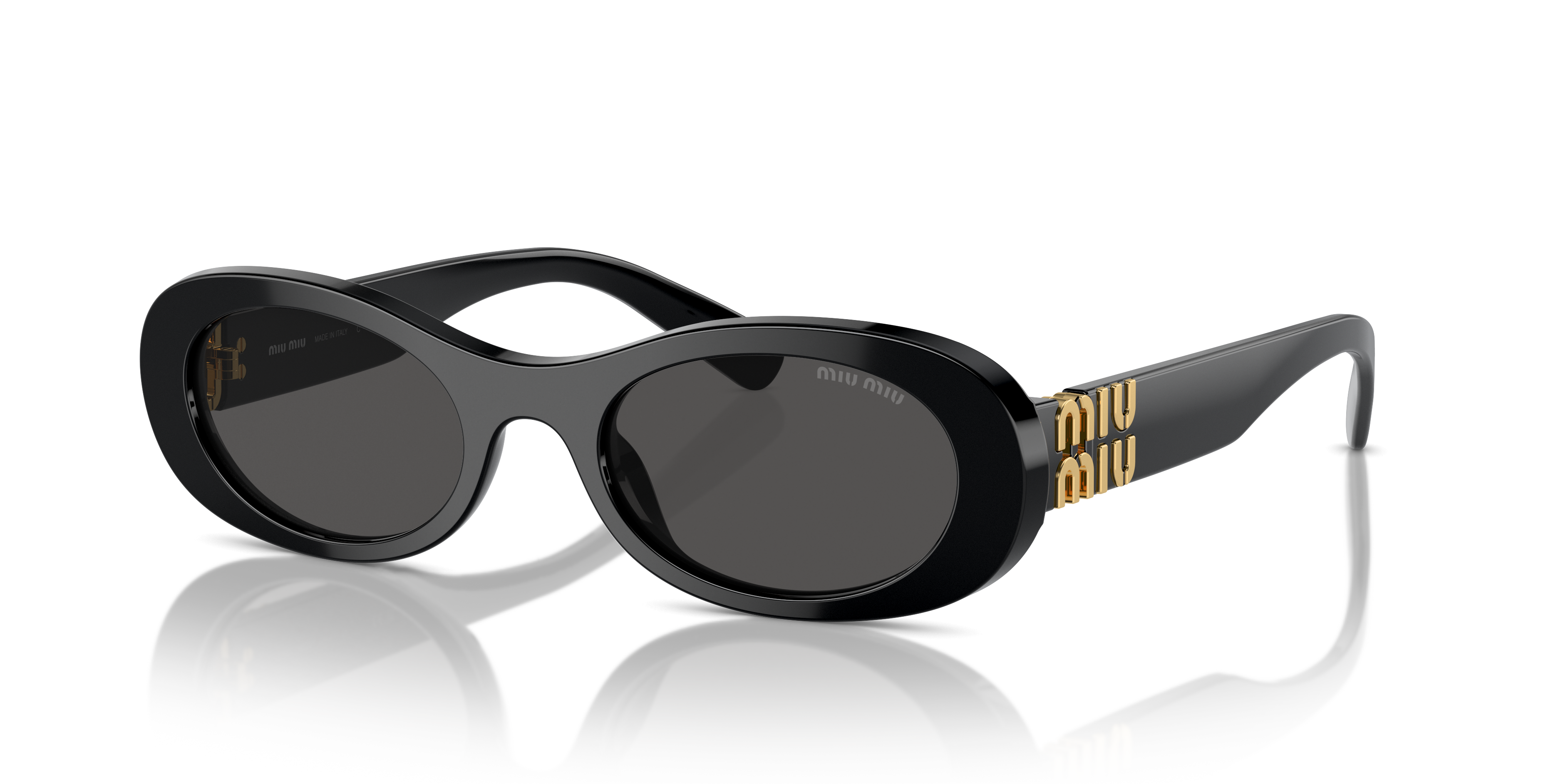 Miu Miu MU 06ZS S (50 - 20) with Grey lenses and Black frame