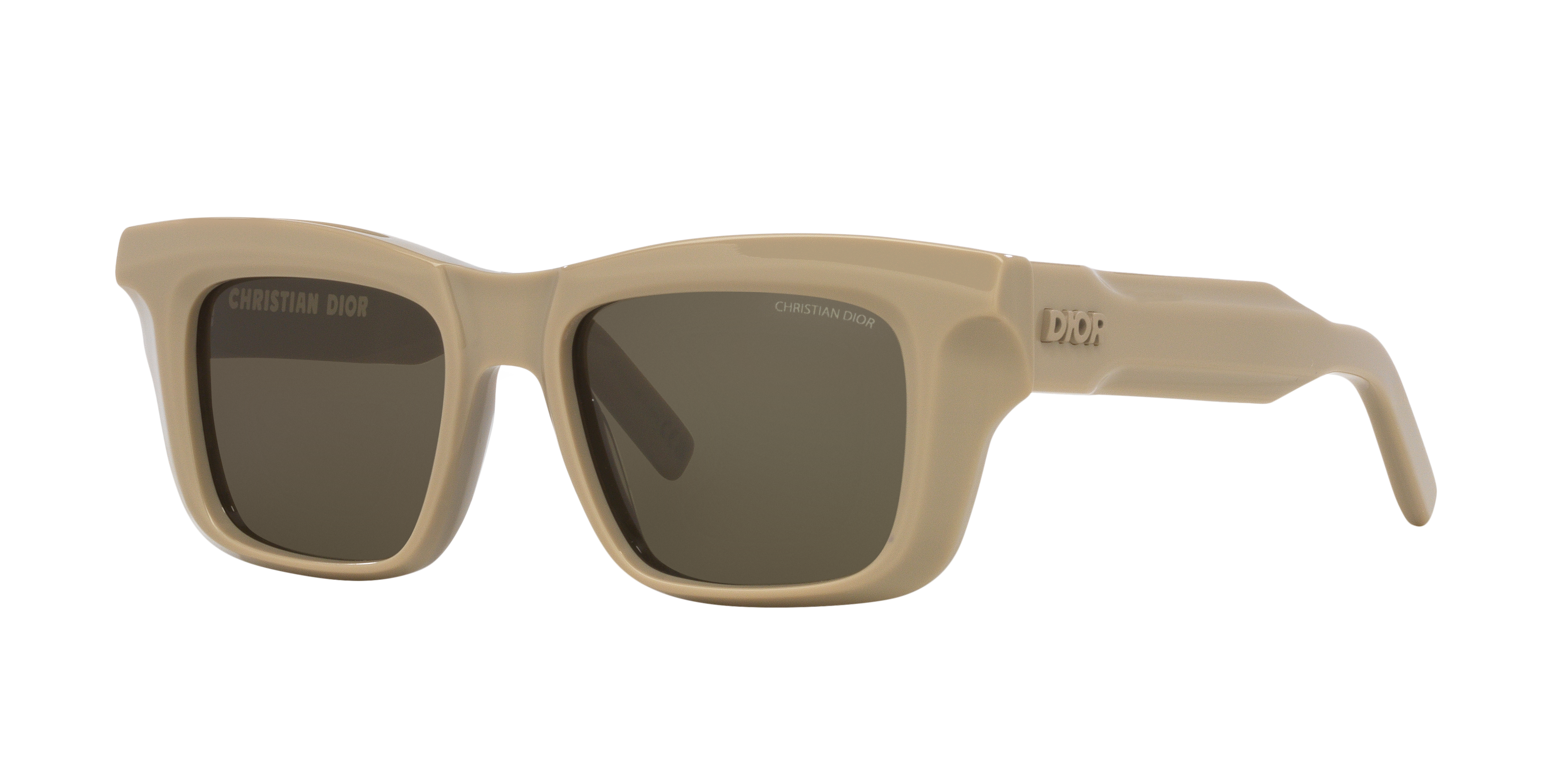 DIOR Dm40141I XXS (51 - 17) with Green lenses and Brown frame