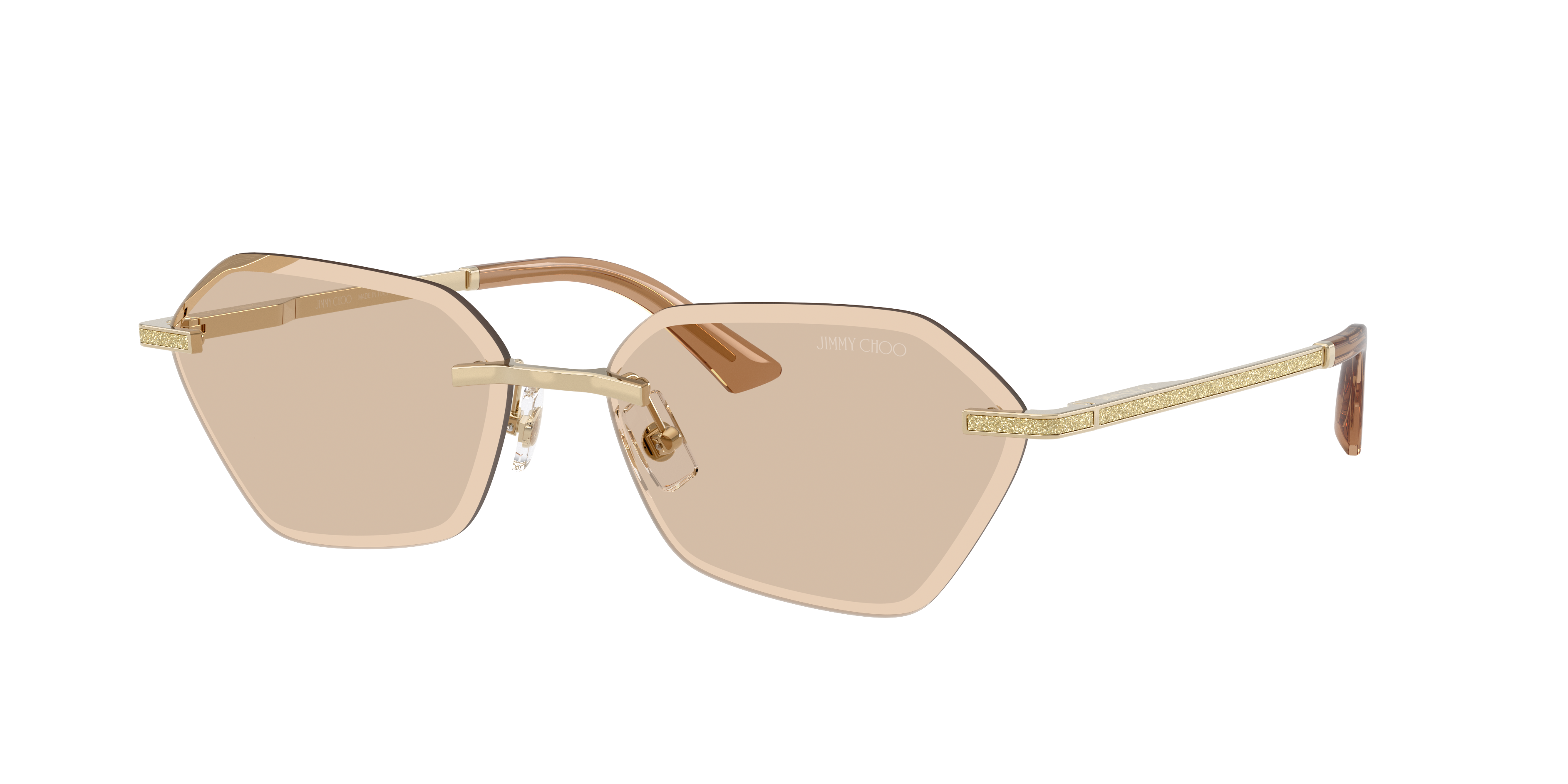 Jimmy Choo JC4022J L (58 - 15) with Brown lenses and Gold frame