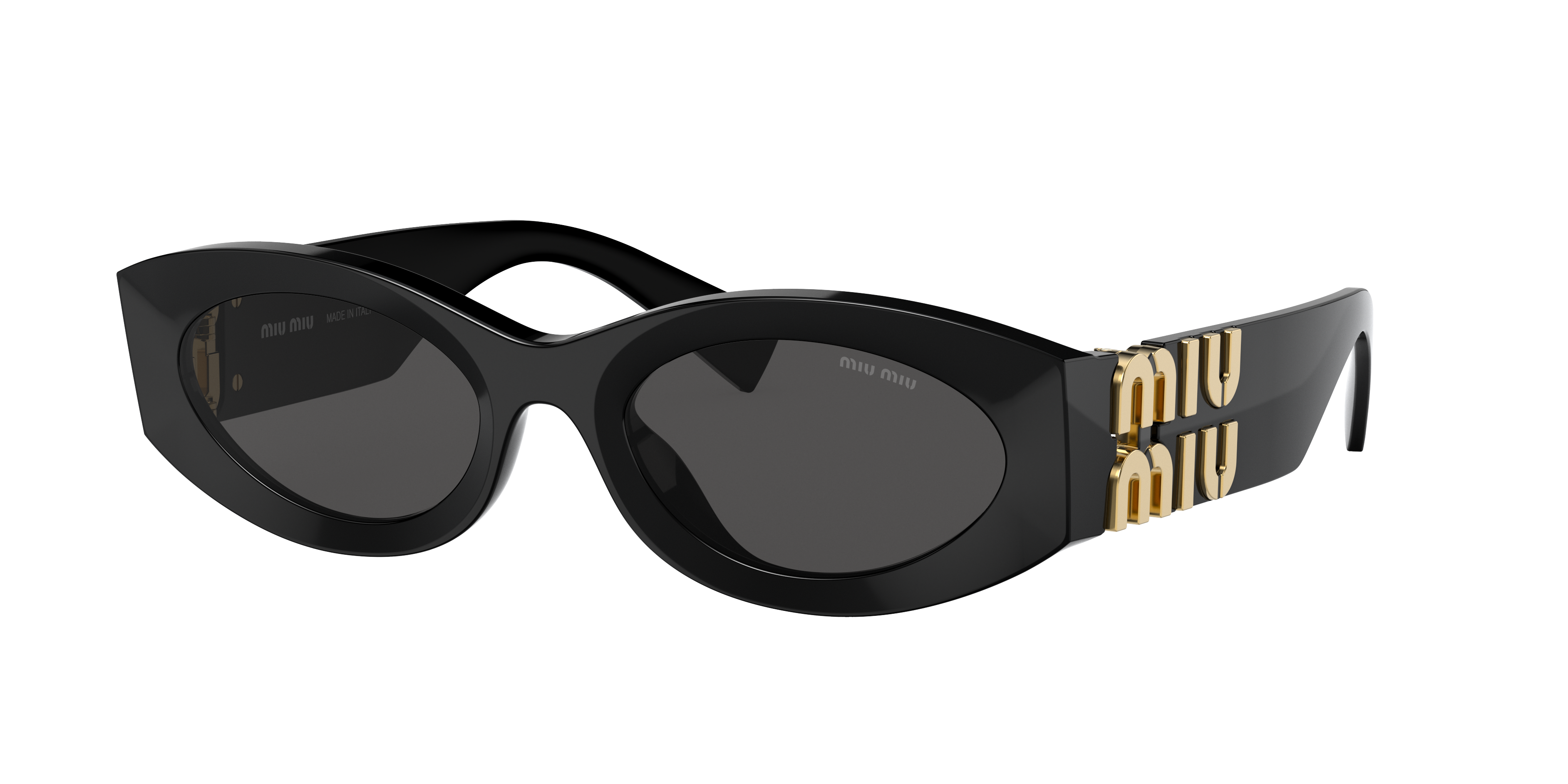 Miu Miu MU 11WS XL (54 - 21) with Grey lenses and Black frame