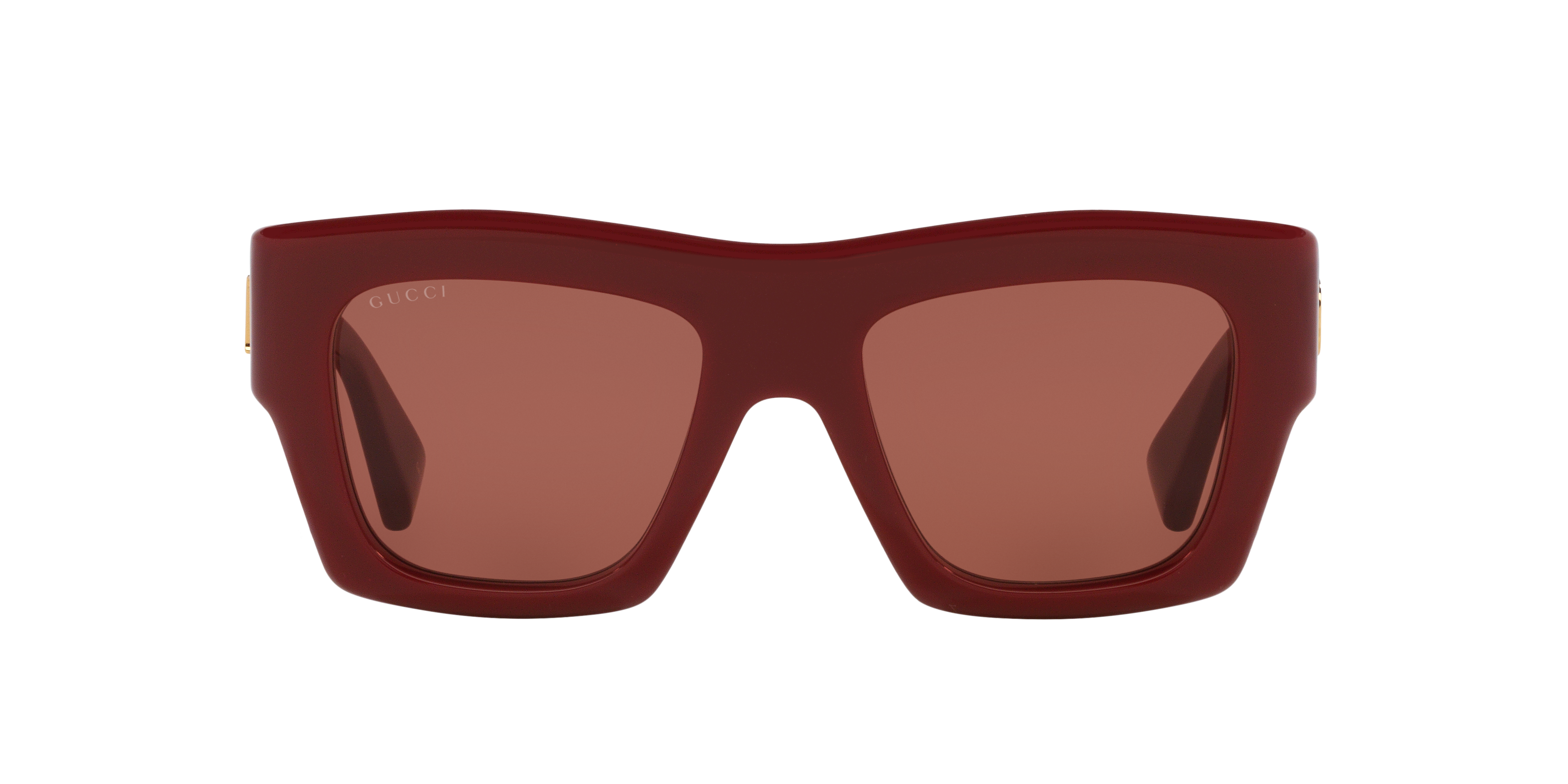 Gucci GG1772S XS (52 - 20) with Brown lenses and Red frame