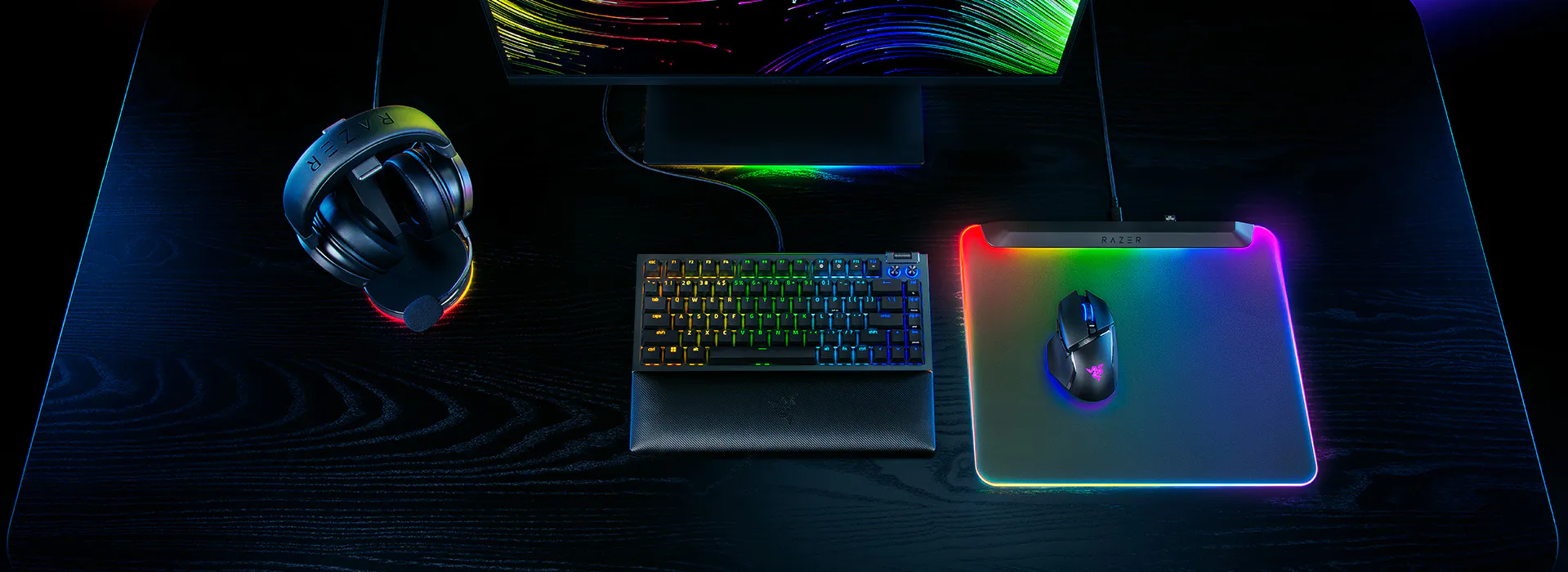 LED Backlit Gaming Mouse Mat - Firefly V2 Pro | Razer United States