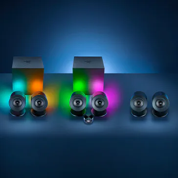 2.1 PC Gaming Speakers with Wireless Subwoofer - Razer Nommo V2