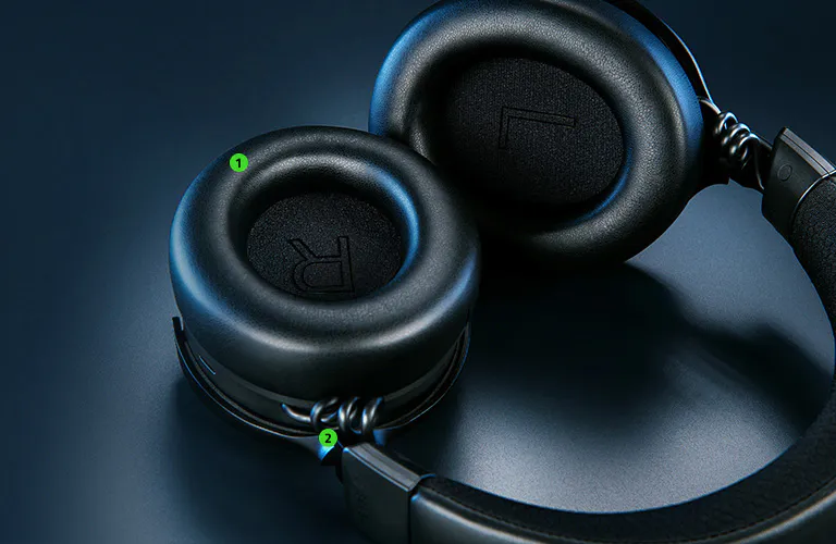 Razer Kraken V4 Pro Wireless RGB Gaming Headset with OLED Control