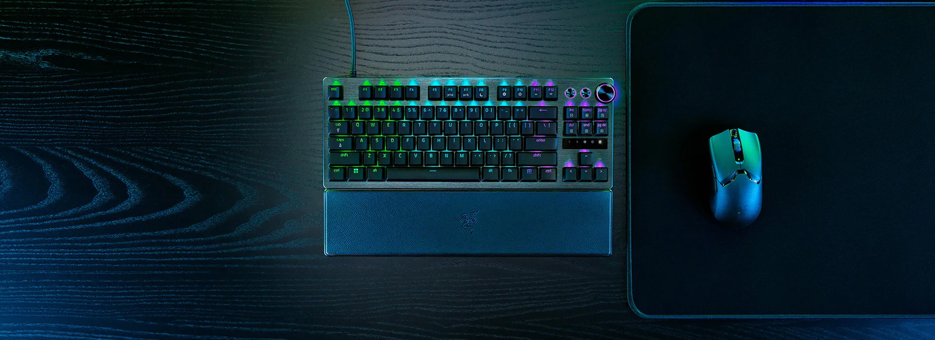 ゲーミング用 TKL キーボード - Razer Huntsman V3 Pro Tenkeyless